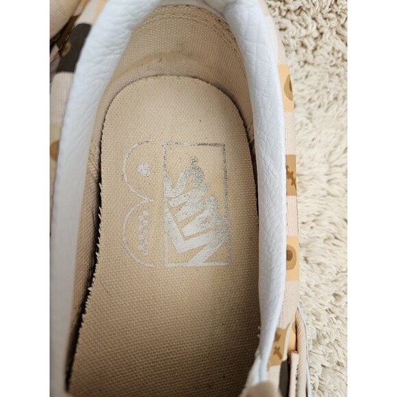 Vans Checker Slip On Breast Cancer Awareness Boobs & Nipples Men 6 Women 7.5 - Picture 9 of 9